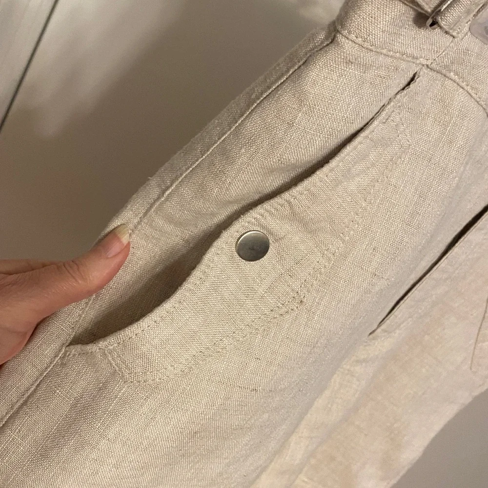 Athleta Linen Shorts - Picture 3 of 8